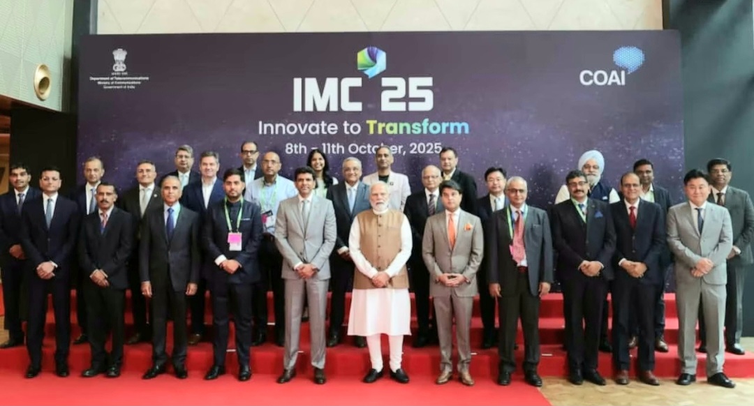 PM Modi inaugurates India Mobile Congress 2025
